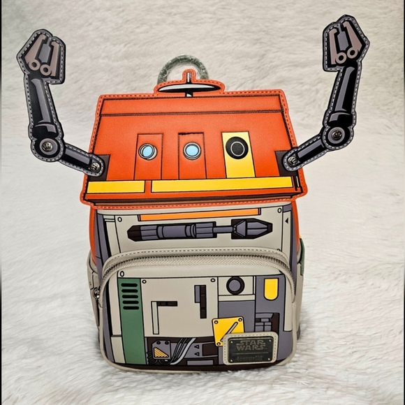 Loungefly Handbags - Loungefly Exclusive Star Wars Rebels Chopper Cosplay mini Backpack